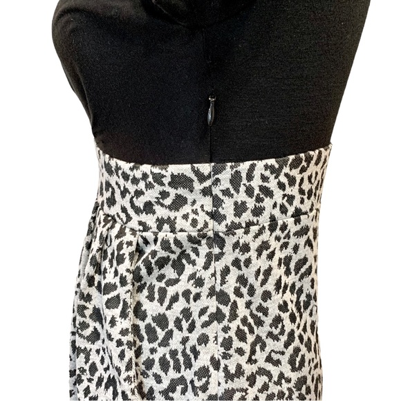 Crystal Candy | NWT Surplice Top Mini Dress with Pockets Black & Gray Size S - Picture 6 of 12